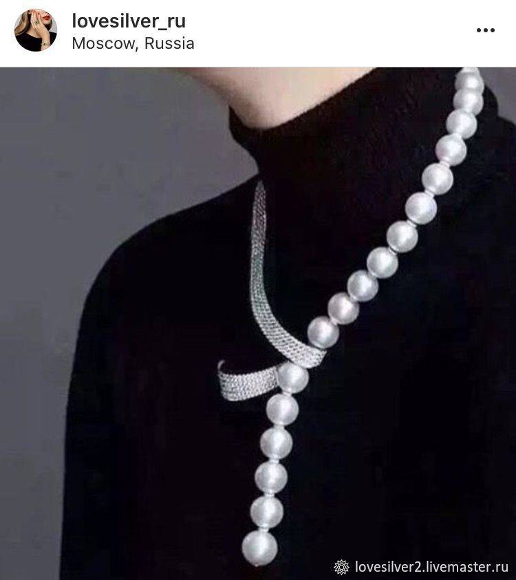 КОННЕКТОР Галстук Латунь с цирконами