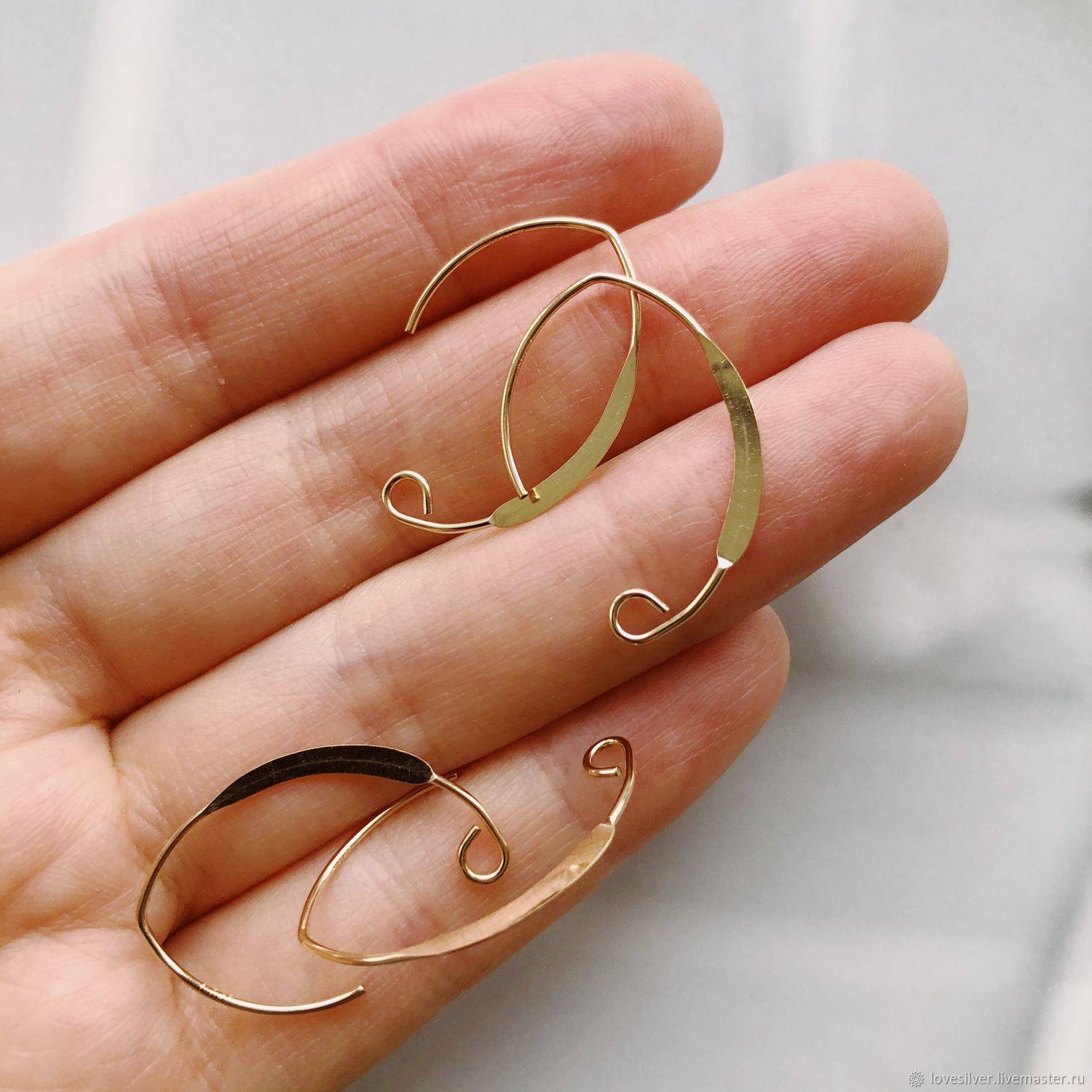 ШВЕНЗЫ крючки Голдфилд 14K США