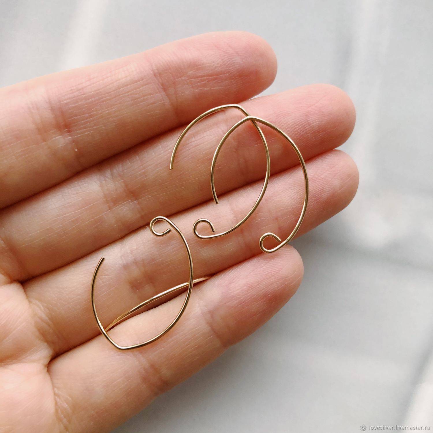 ШВЕНЗЫ крючки Голдфилд 14K США